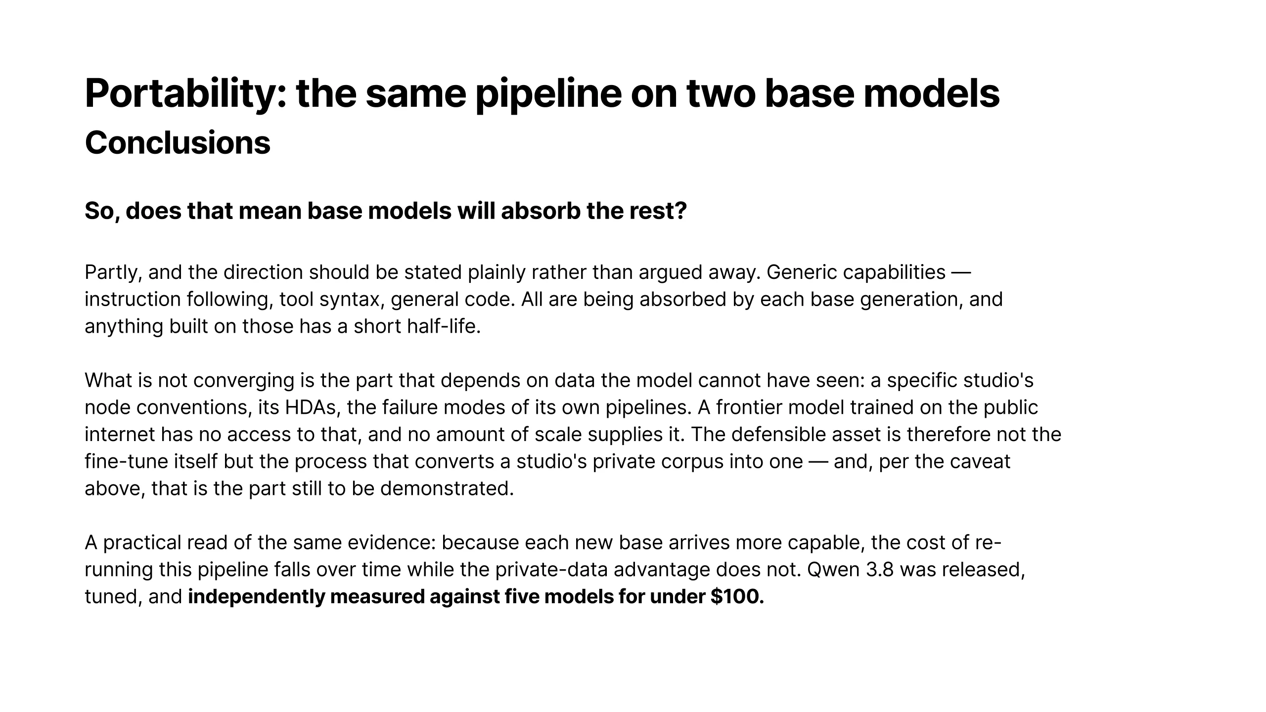 Technical report, slide 19 of 35